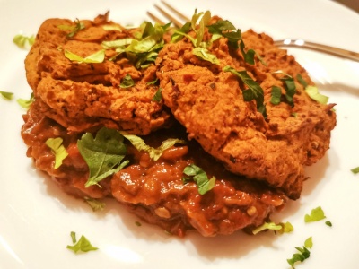 КЮФТЕНЦА ОТ ЧЕРВЕН БОБ НА ФУРНА