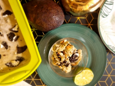 СЛАДОЛЕД С АВОКАДО, БАНАН И ОРЕО