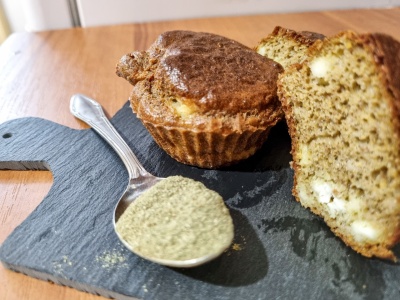 МЪФИНИ С КОПРИВА